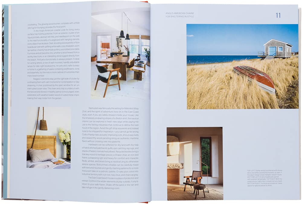 Life's a Beach page spread showing a relaxed interior