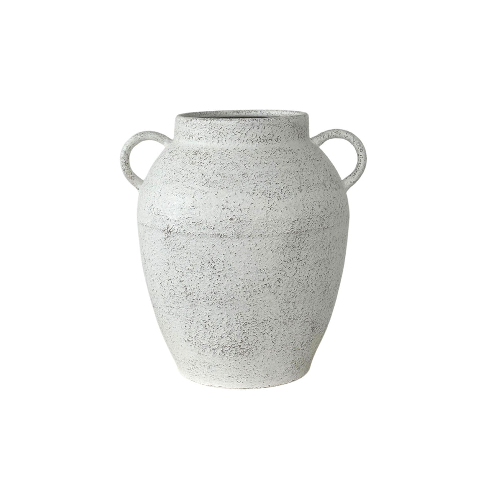 Vince Rustic Ceramic Vase – Textured Statement Piece