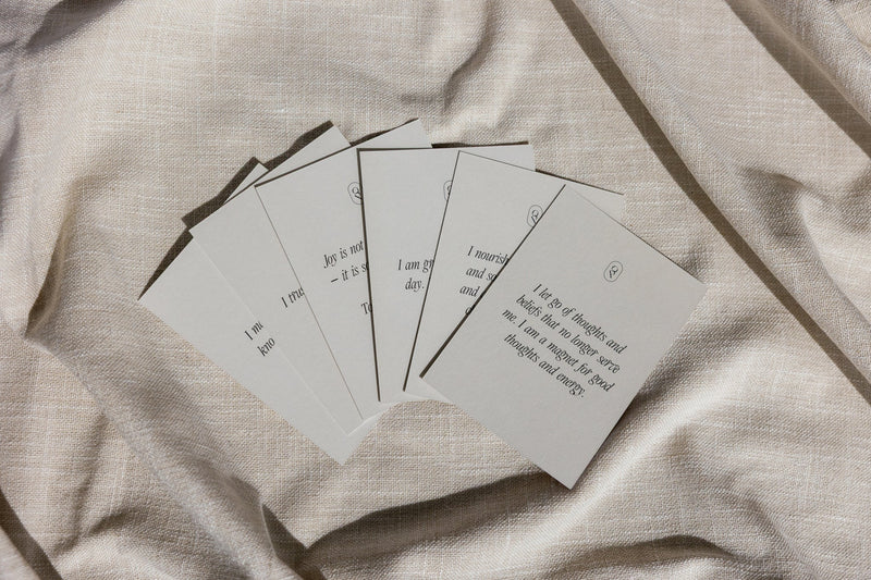 The Art of Living / To Be Alive Card Deck – 52 Affirmation Cards