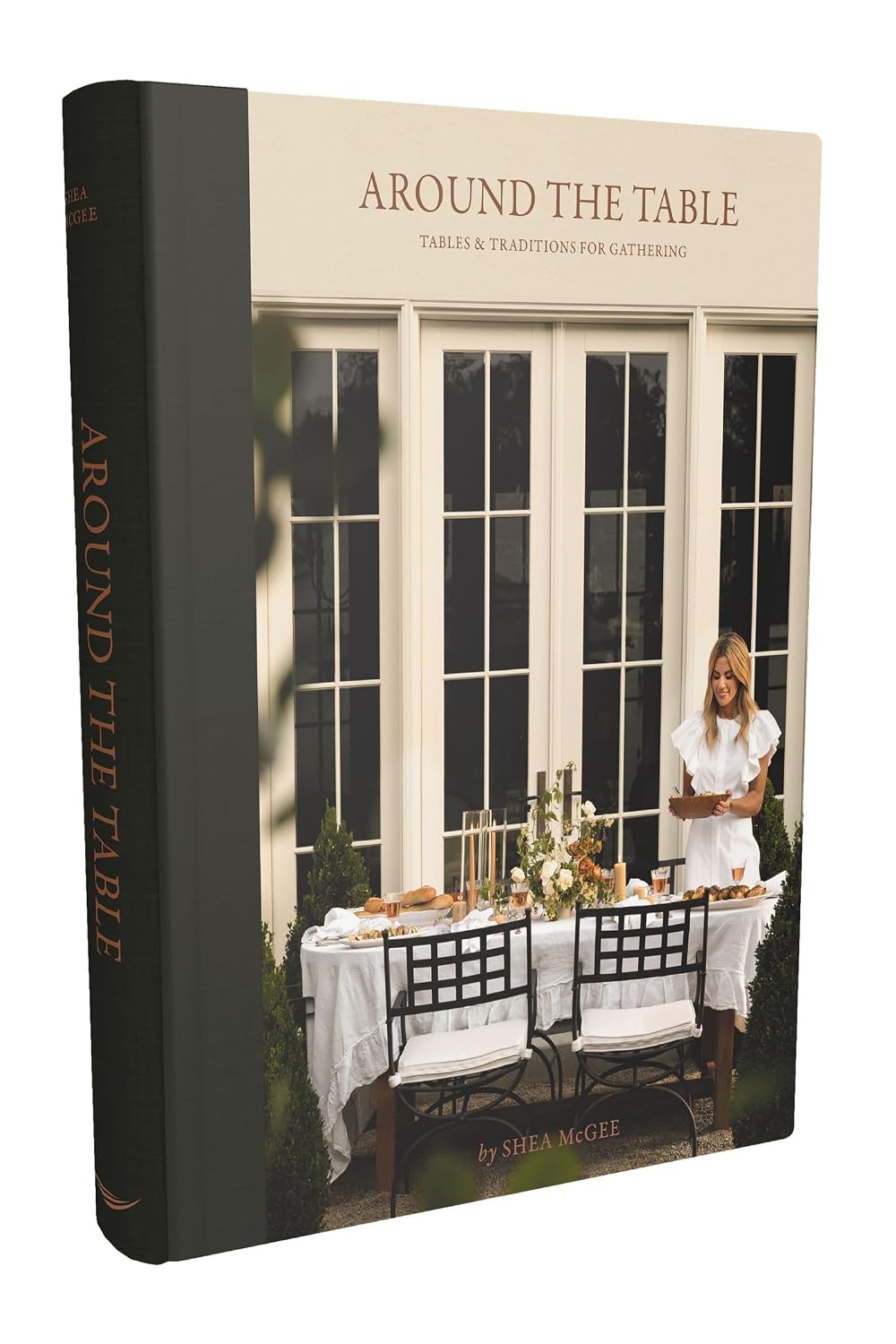 Around the Table by Shea McGee, hardcover book styled for coffee table and kitchen shelf
