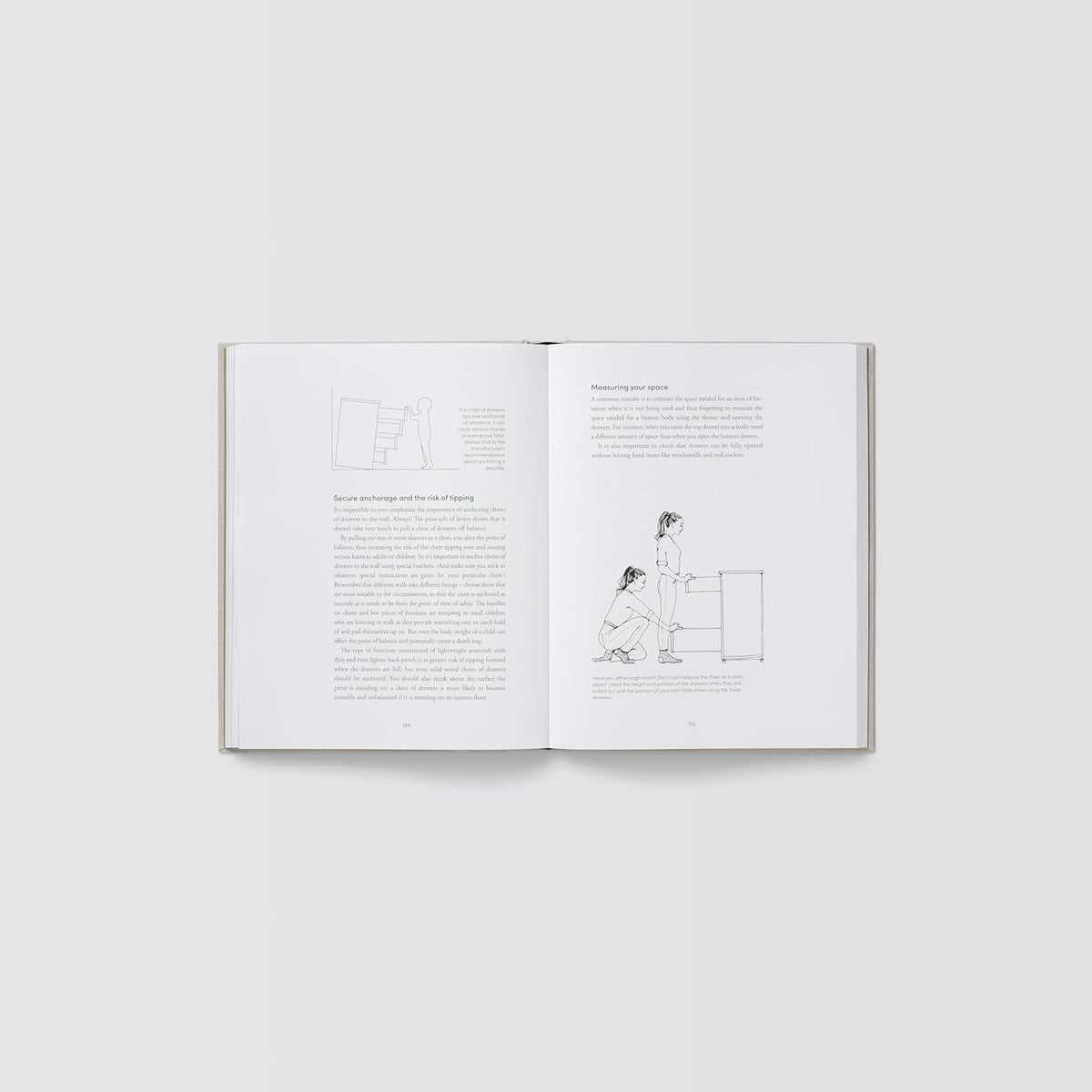 The Furnishing Handbook page spread detail