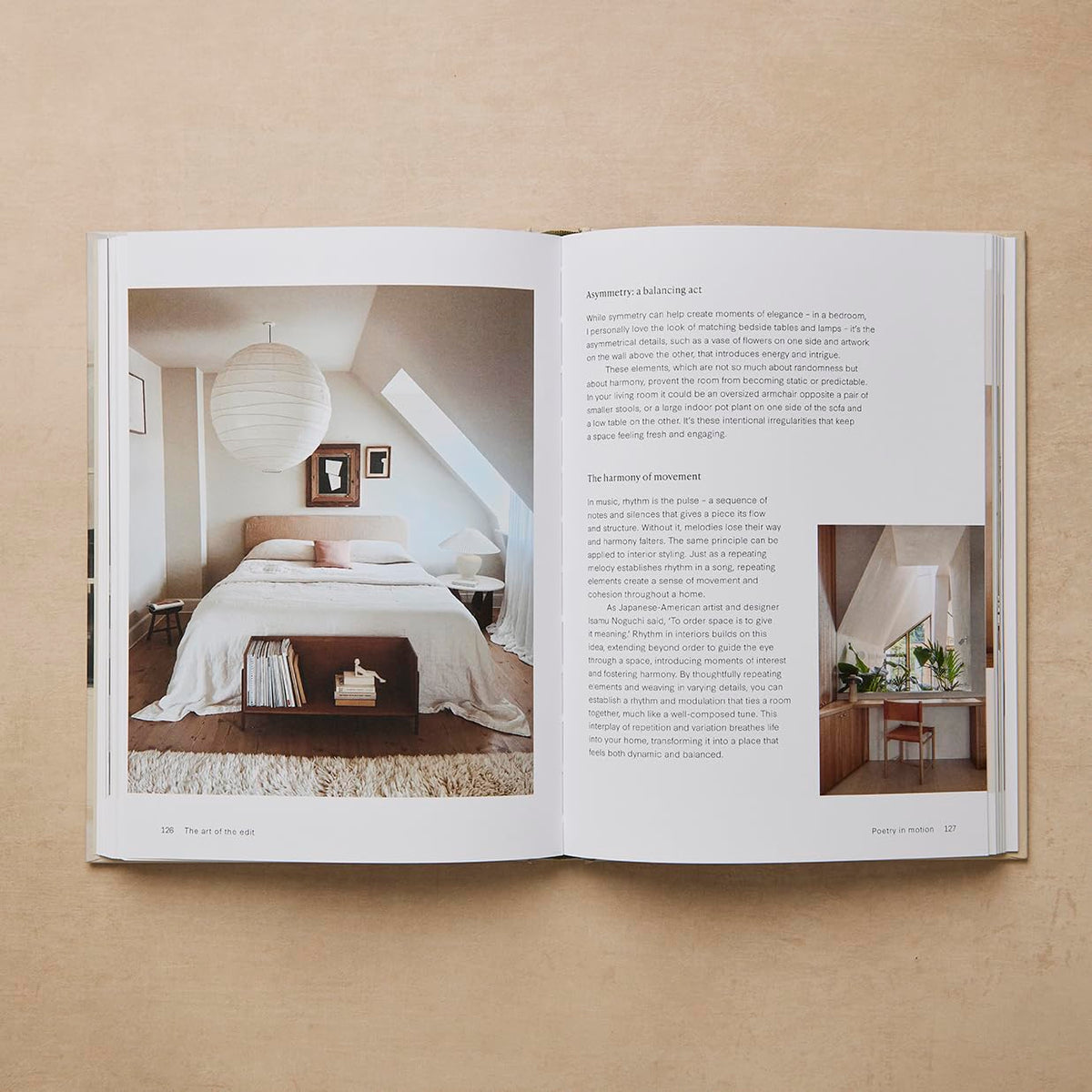 The Quiet Home page spread showing a room-by-room strategy