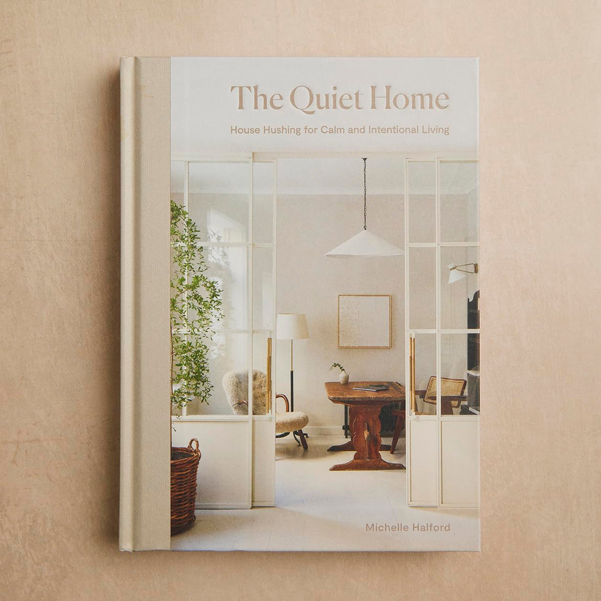 The Quiet Home page spread showing an edited interior