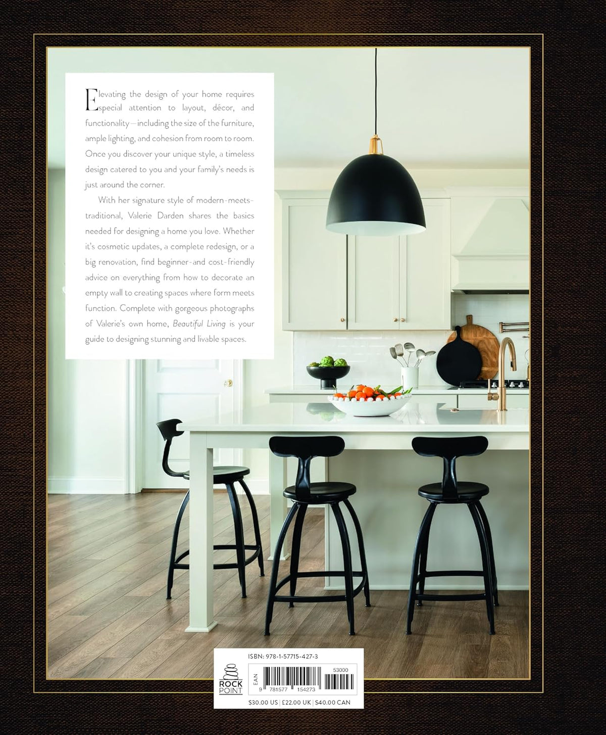 Beautiful Living page spread showing a living room