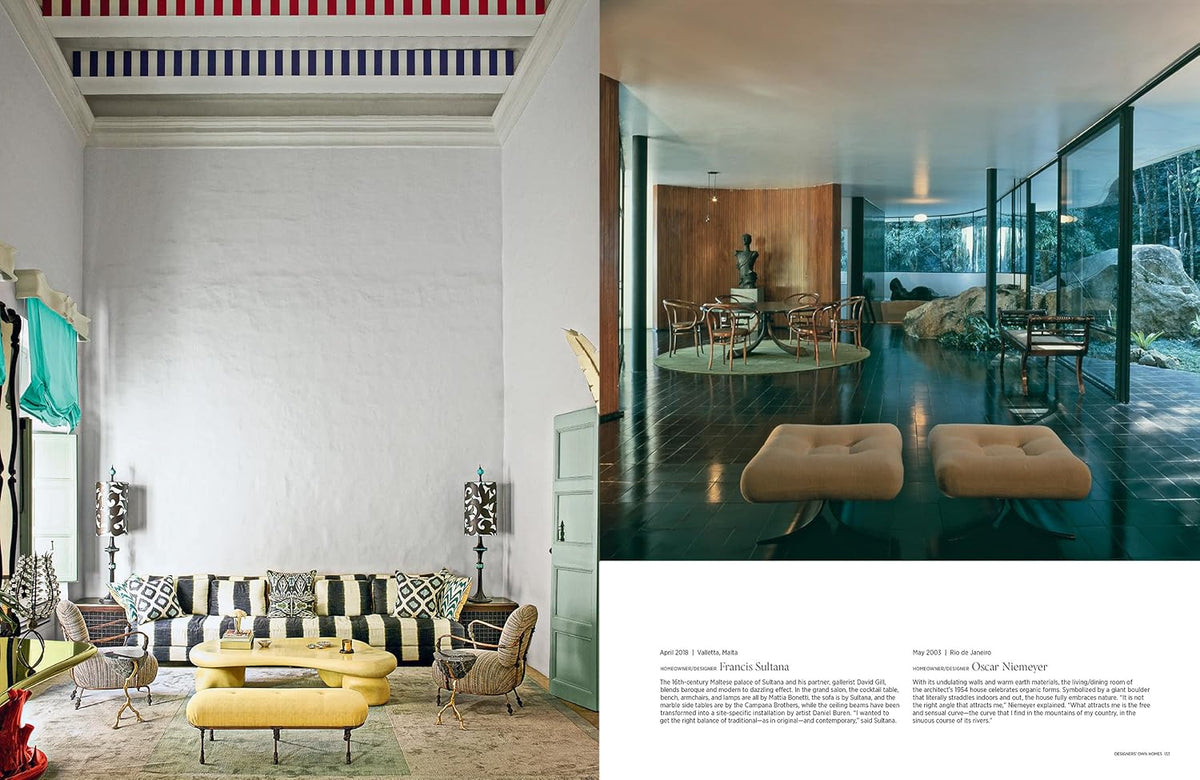 Architectural Digest at 100 open page spread
