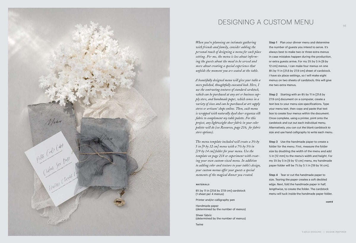 Natural Tables back cover