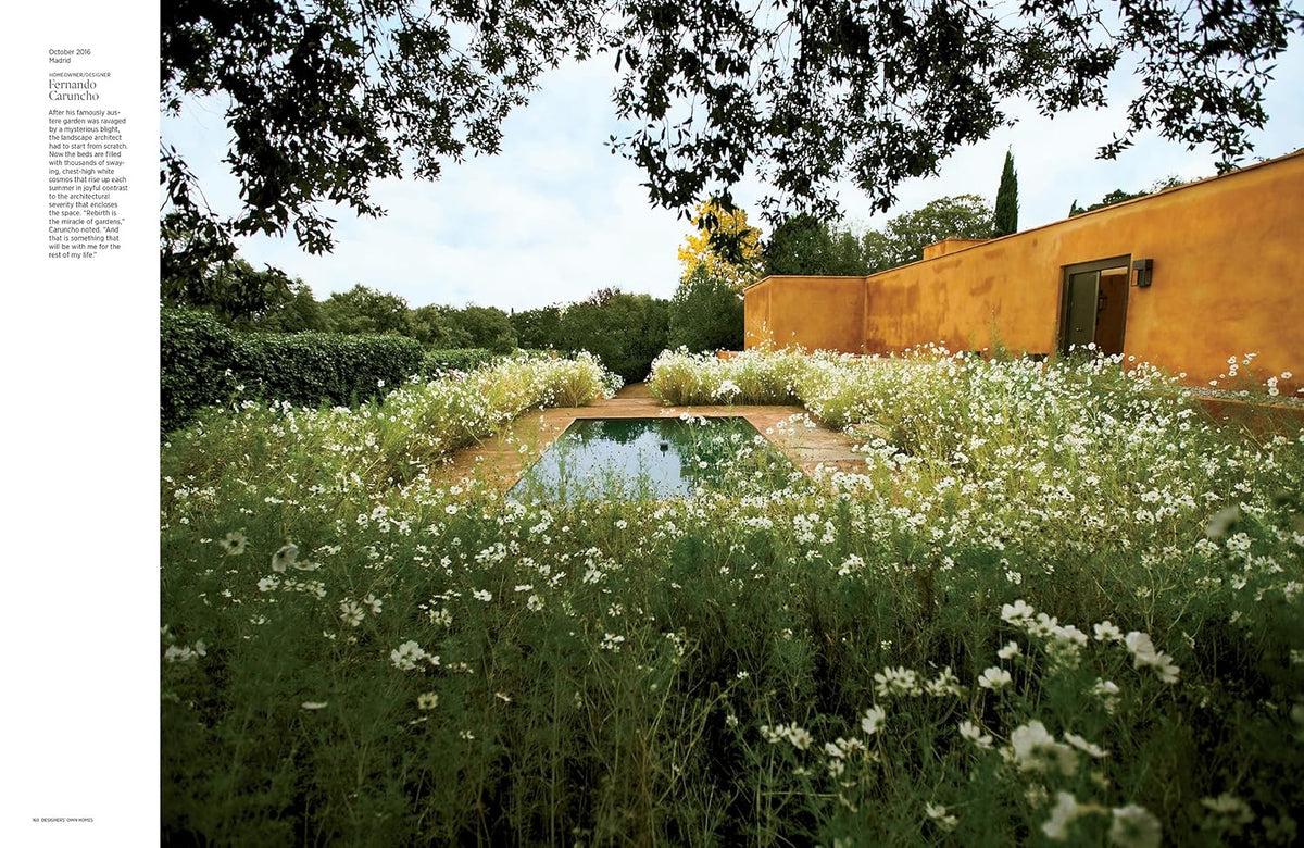 Architectural Digest at 100 page spread detail