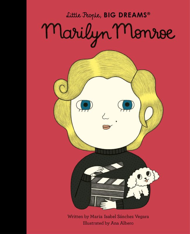Little People, BIG DREAMS Marilyn Monroe picture book cover