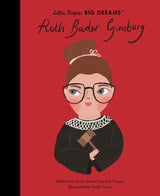 Little People BIG DREAMS Ruth Bader Ginsburg illustrated children's biography book cover