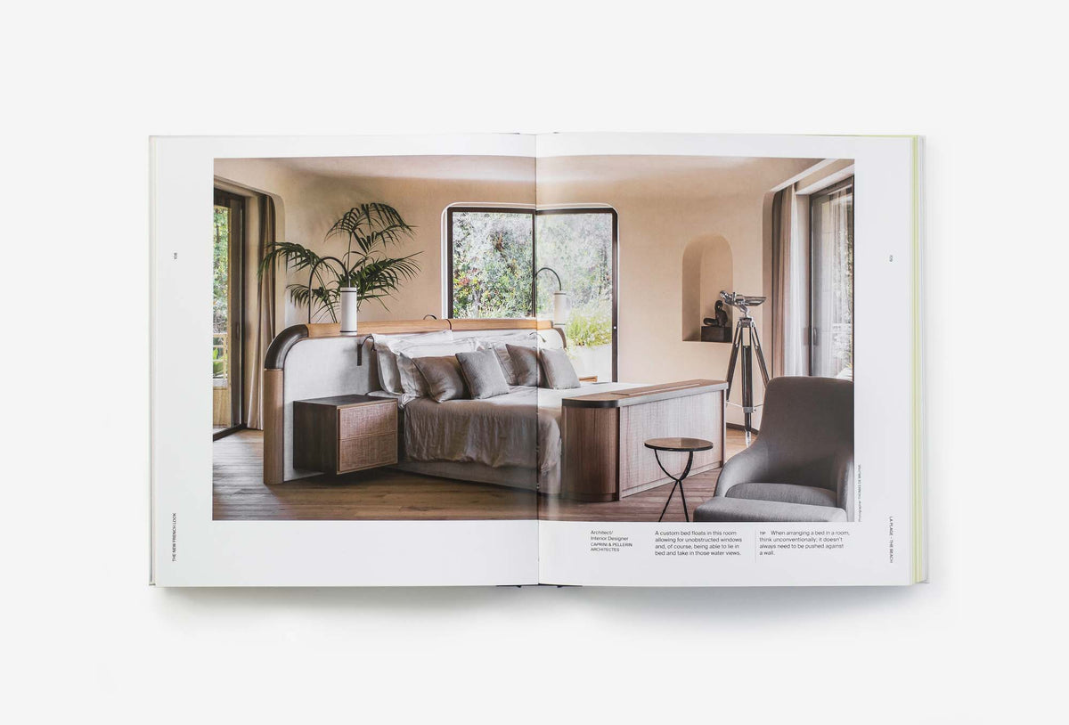 The New French Look page spread showing classic architecture
