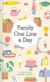 One Line a Day five year memory journal cover in a neutral tone