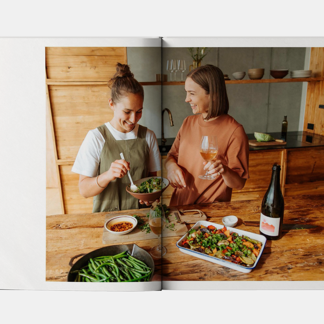 More Salad cookbook back cover