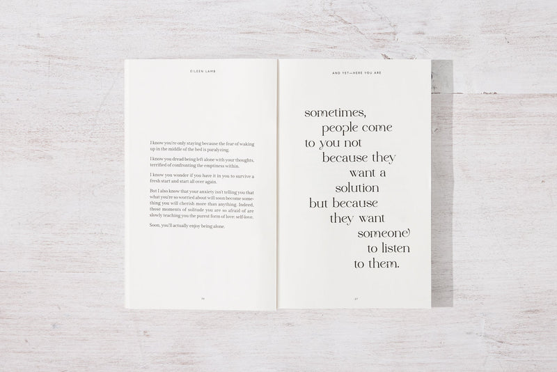 And Yet — Here You Are | Eileen Lamb