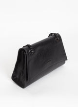 Forever Bag Black Genuine NZ Leather Chain Shoulder Bag | Federation