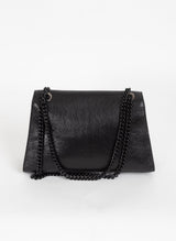 Forever Bag Black Genuine NZ Leather Chain Shoulder Bag | Federation