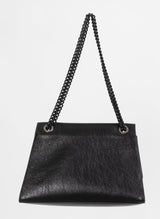 Forever Bag Black Genuine NZ Leather Chain Shoulder Bag | Federation
