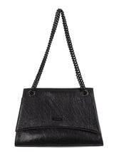 Forever Bag Black Genuine NZ Leather Chain Shoulder Bag | Federation