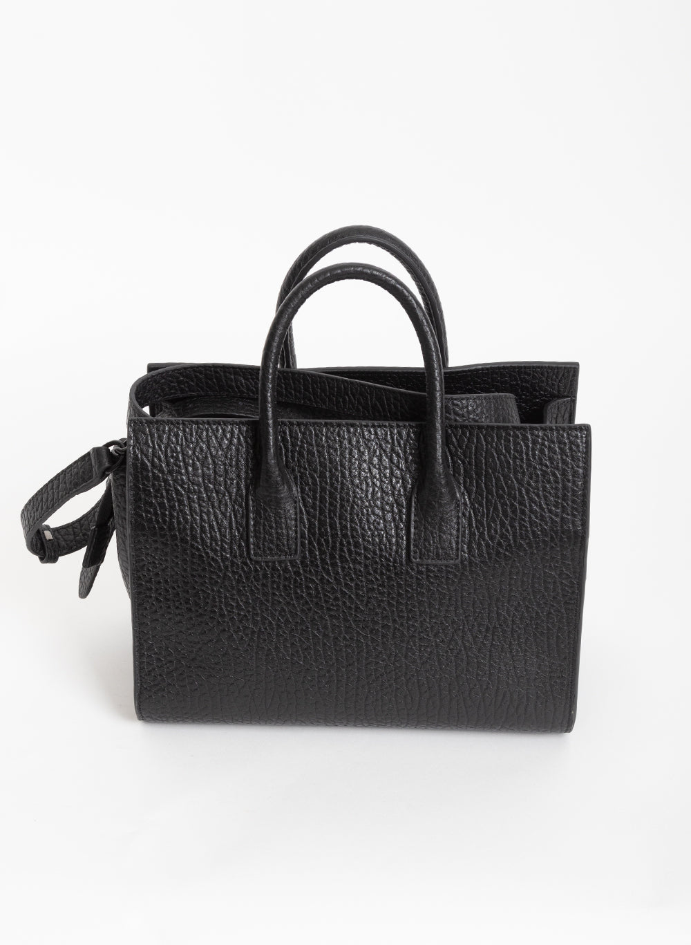 Fly Bag Black Genuine NZ Leather Satchel | Federation