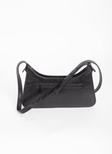 Never Bag Black Genuine NZ Leather Shoulder Bag | Federation
