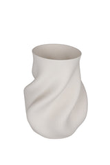 Bella White 3D Printed Ceramic Vase (Small or Large)