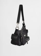 Busy Day Bag Black Genuine NZ Leather | Federation