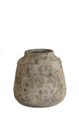 Caspian Rustic Vase – Aged Stone Look in Small or Medium Size