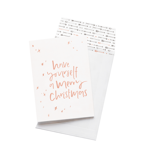 Have Yourself A Merry Christmas // Greeting Card