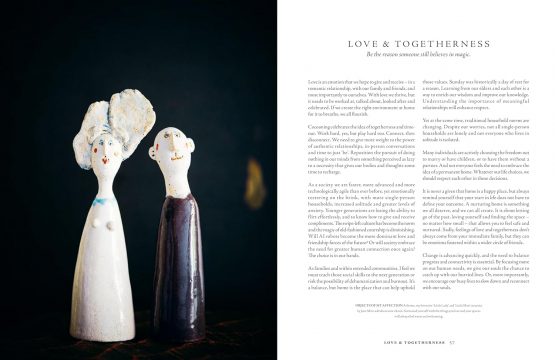 Cocoon open page spread