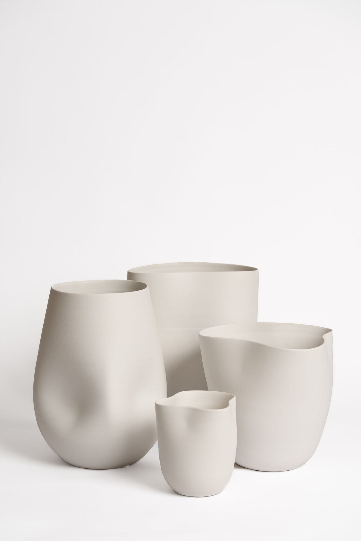 Node Vase styled in natural light