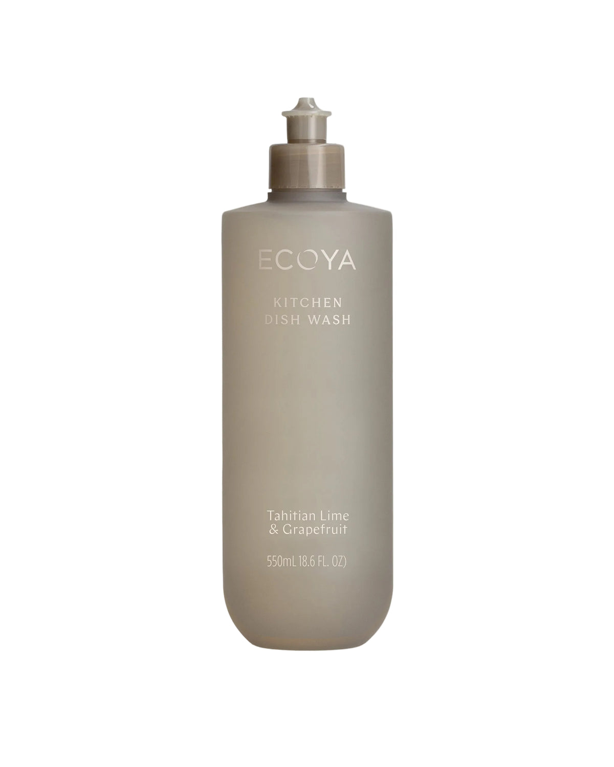 Ecoya Tahitian Lime and Grapefruit dish wash in a 550ml bottle