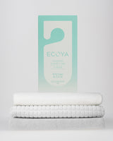 Ecoya Wild Sage and Citrus closet tag set packaging detail