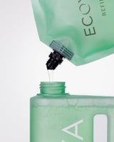 Ecoya Wild Sage and Citrus laundry liquid label detail