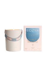 Sea Salt & Pineapple Ceramic Candle | High Summer from Ecoya