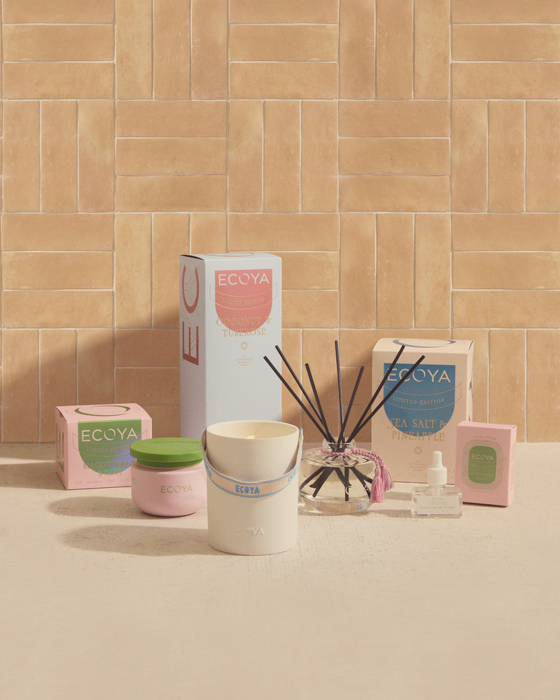 Blackcurrant & Mint Reed Diffuser | High Summer from Ecoya