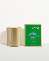 Fresh Pine Grand Goldie Candle 850g | Ecoya Holiday Collection