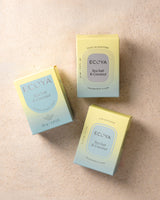 Ecoya Sea Salt and Coconut fragrance flask shown with the plug-in diffuser unit