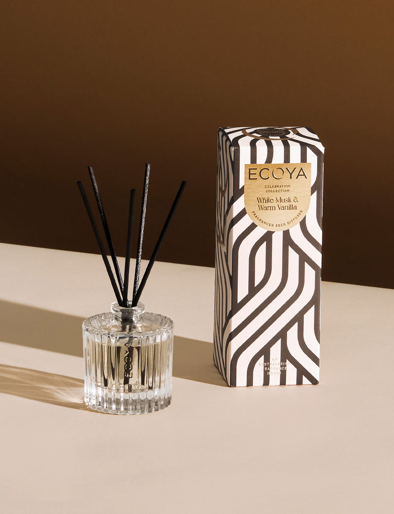 Ecoya Celebration Mini Candle | White Musk & Warm Vanilla