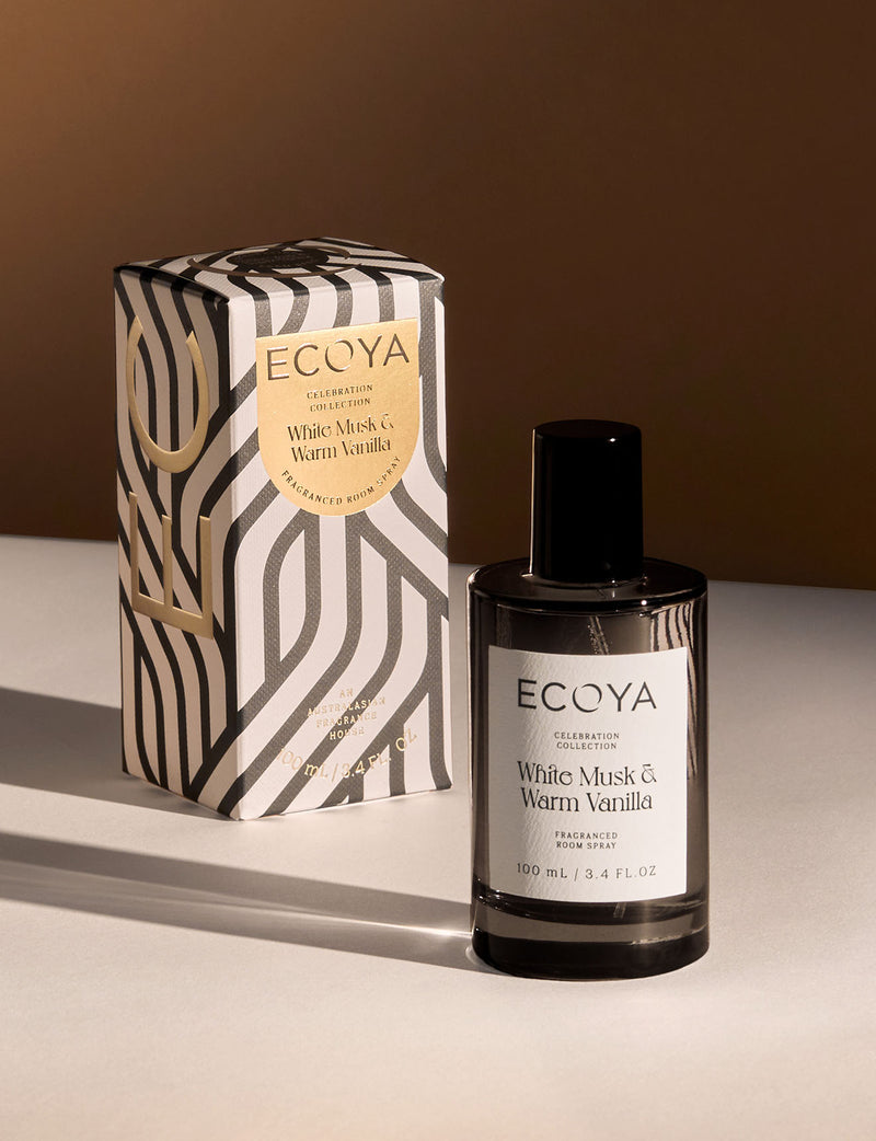 Ecoya Celebration Candle | White Musk & Warm Vanilla
