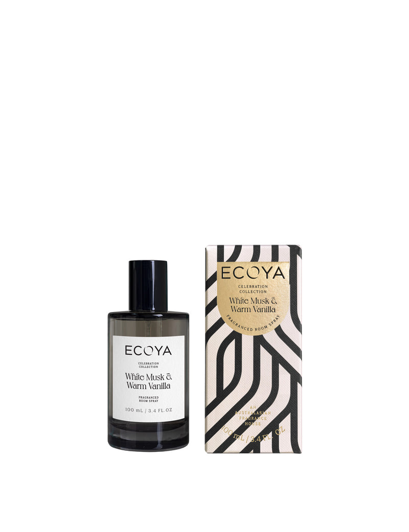 Ecoya Celebration Room Spray | White Musk & Warm Vanilla