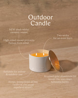 Citronella & Lemongrass Outdoor Candle