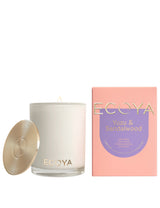 Ecoya Sensory Escapes: Yuzu & Sandalwood Madison Candle - a home fragrance gift with exquisite design.
