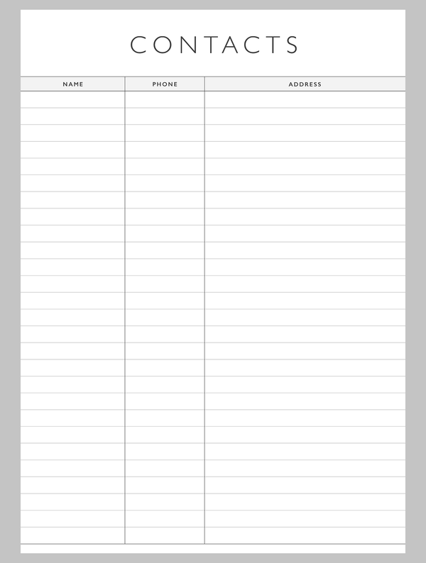 2025 Family Chaos Planner