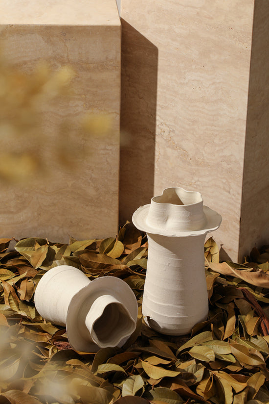 Organic Form Ceramic Vase