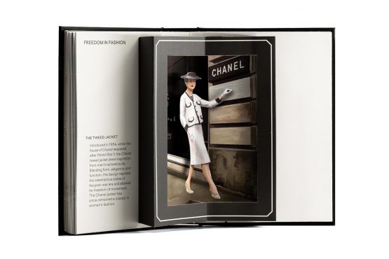Fashion Unfolded Pop-Up Chanel open page spread