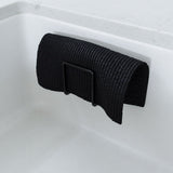 Good Change Swedish dish cloth draped over the side of a sink