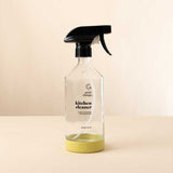 Good Change kitchen reusable spray bottle with a black sprayer.