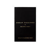 Black book titled 'Great Callings by Brianna Wiest' on a white background