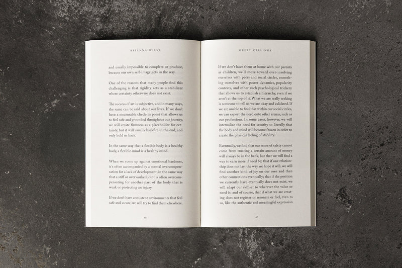 Great Callings by Brianna Wiest — Creative Living & Purposeful Growth