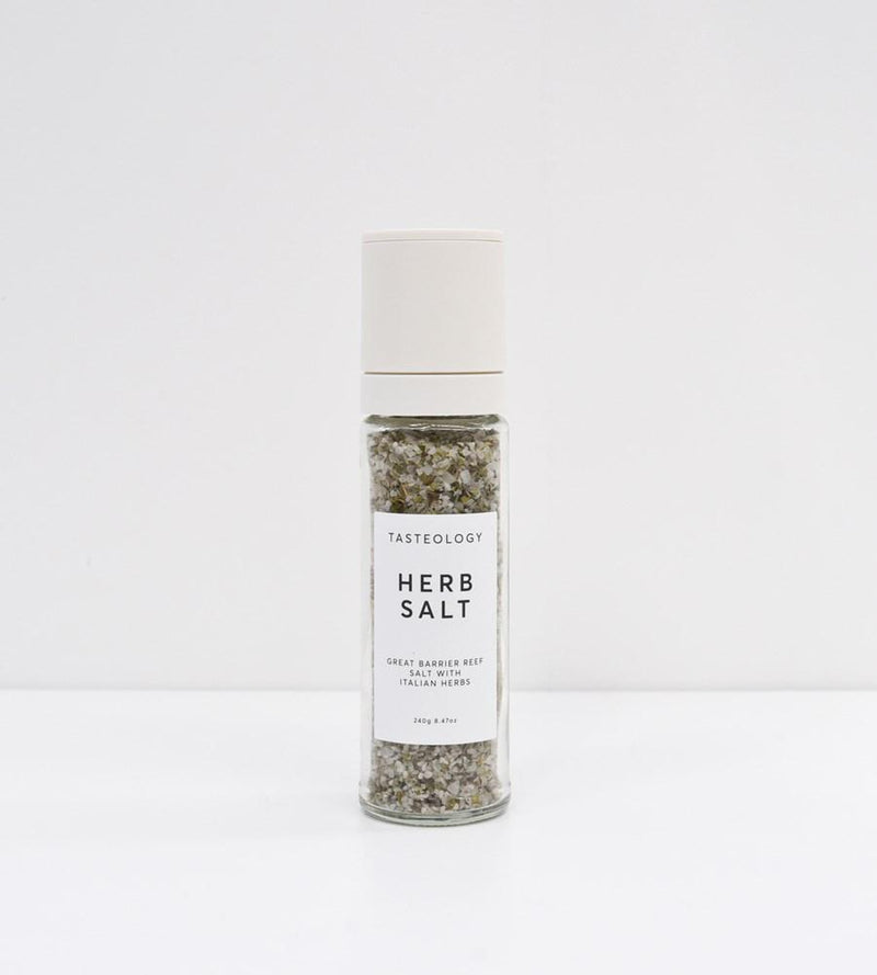 Tasteology Herb Salt Grinder – Great Barrier Reef Rock Salt 240g