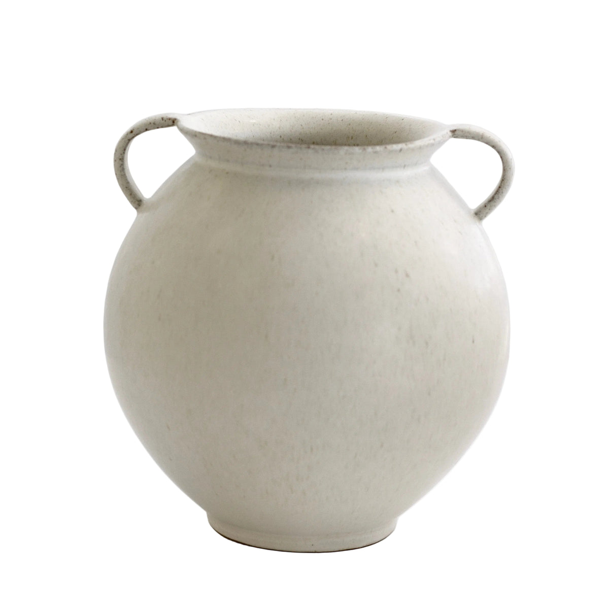 Fort Large Vase ceramic speckled glaze by Ned Collections